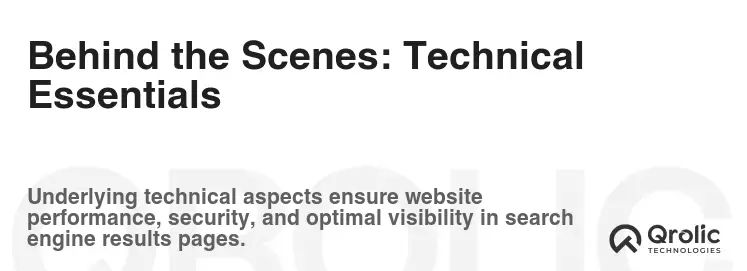Behind the Scenes: Technical Essentials Behind the Scenes: Technical Essentials