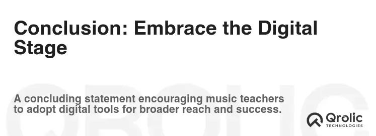 Conclusion: Embrace the Digital Stage Conclusion: Embrace the Digital Stage