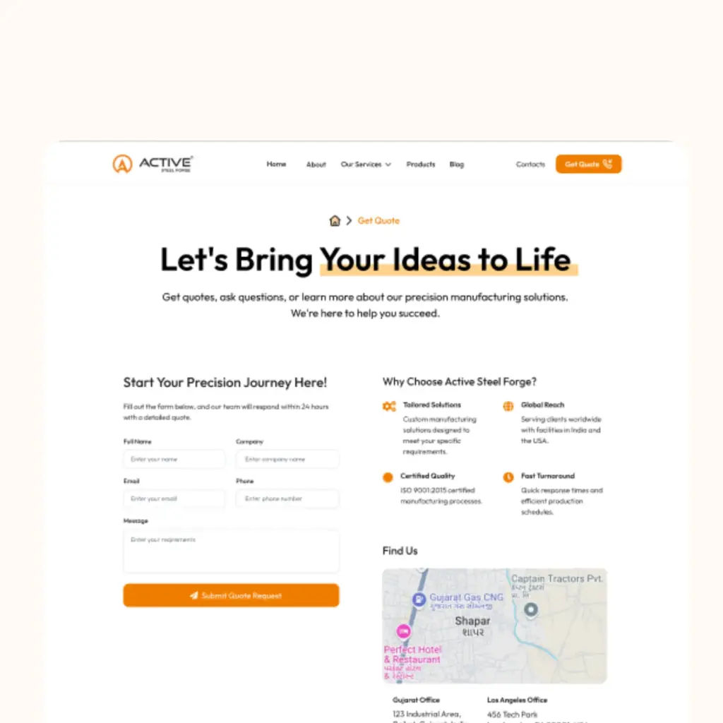 Modern Makeover. SEO Perfected – Active Steel Forge Case Study