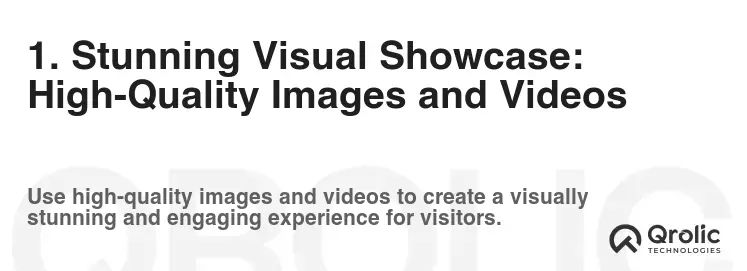 1. Stunning Visual Showcase: High-Quality Images and Videos 1. Stunning Visual Showcase: High-Quality Images and Videos