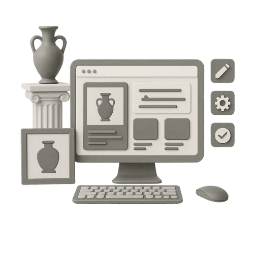 Antique Store Website Design