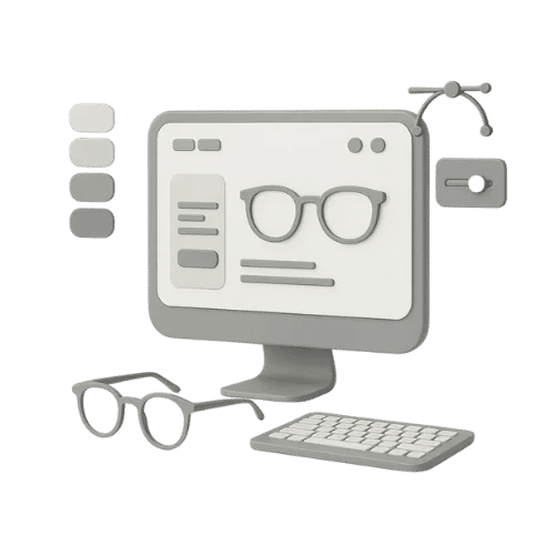 Eyewear Brand Website Design Service Eyewear Brand Website Design