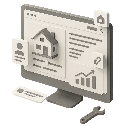 Home Organizer Website Design