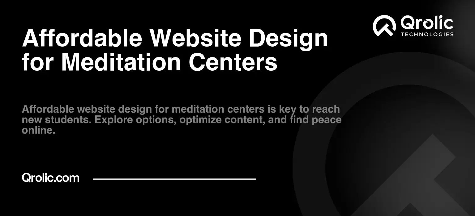 Affordable-Website-Design-for-Meditation-Centers-Featured-Image