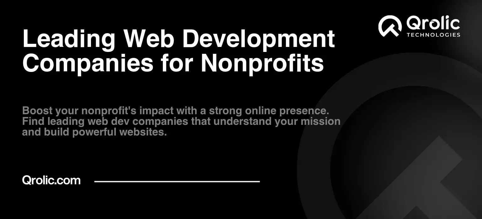 Leading Web Development Companies for Nonprofits