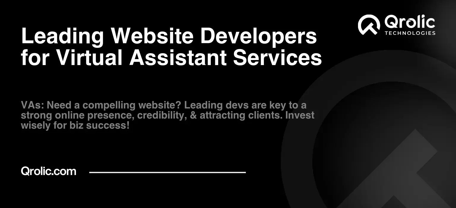 Leading Website Developers for Virtual Assistant Services
