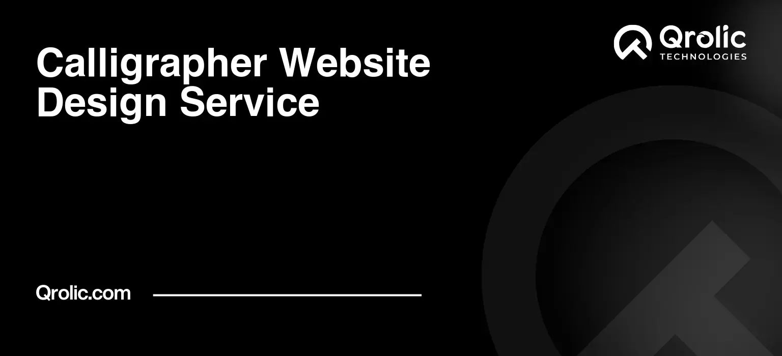 Calligrapher-Website-Design-Service-Featured-Image