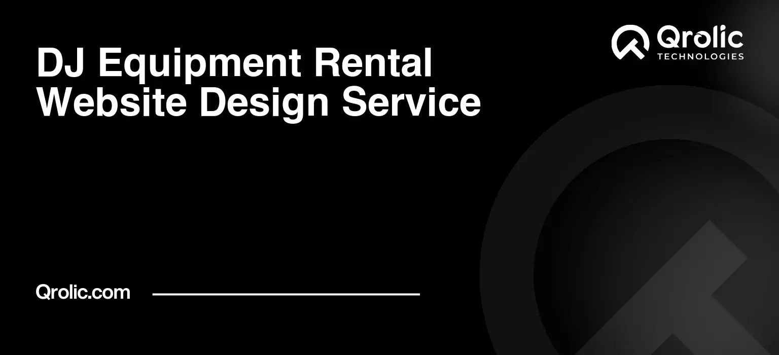 DJ Equipment Rental Website Design Service DJ-Equipment-Rental-Website-Design-Service-Featured-Image