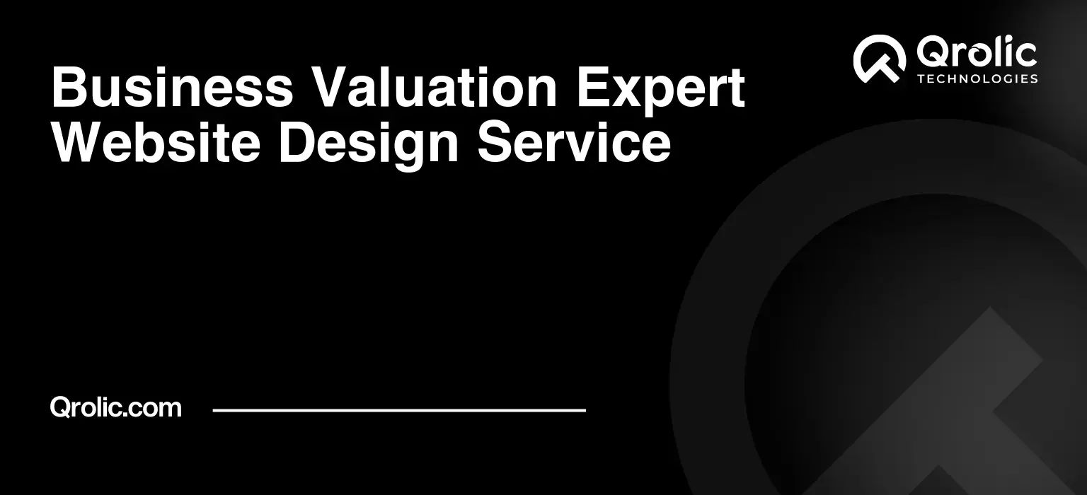 Business Valuation Expert Website Design Service Business-Valuation-Expert-Website-Design-Service-Featured-Image
