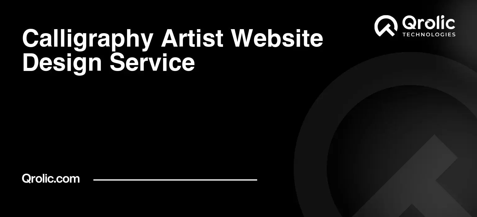 Calligraphy Artist Website Design Service Calligraphy-Artist-Website-Design-Service-Featured-Image