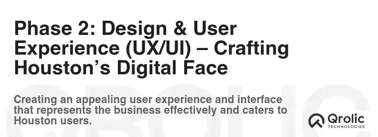 Phase 2: Design & User Experience (UX/UI) – Crafting Houston’s Digital Face