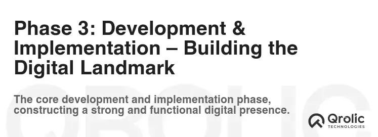 Phase 3: Development & Implementation – Building the Digital Landmark