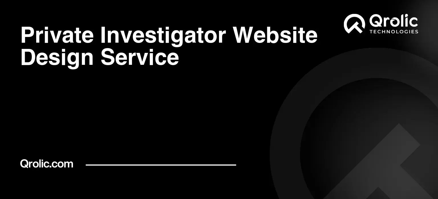 Private Investigator Website Design Service Private-Investigator-Website-Design-Service-Featured-Image