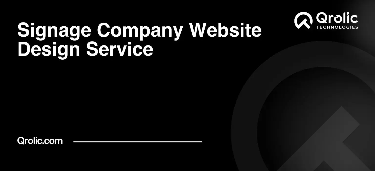 Signage-Company-Website-Design-Service-Featured-Image