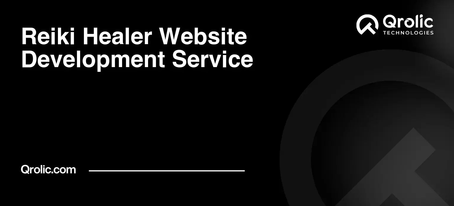 Reiki Healer Website Development Service Reiki Healer Website Development