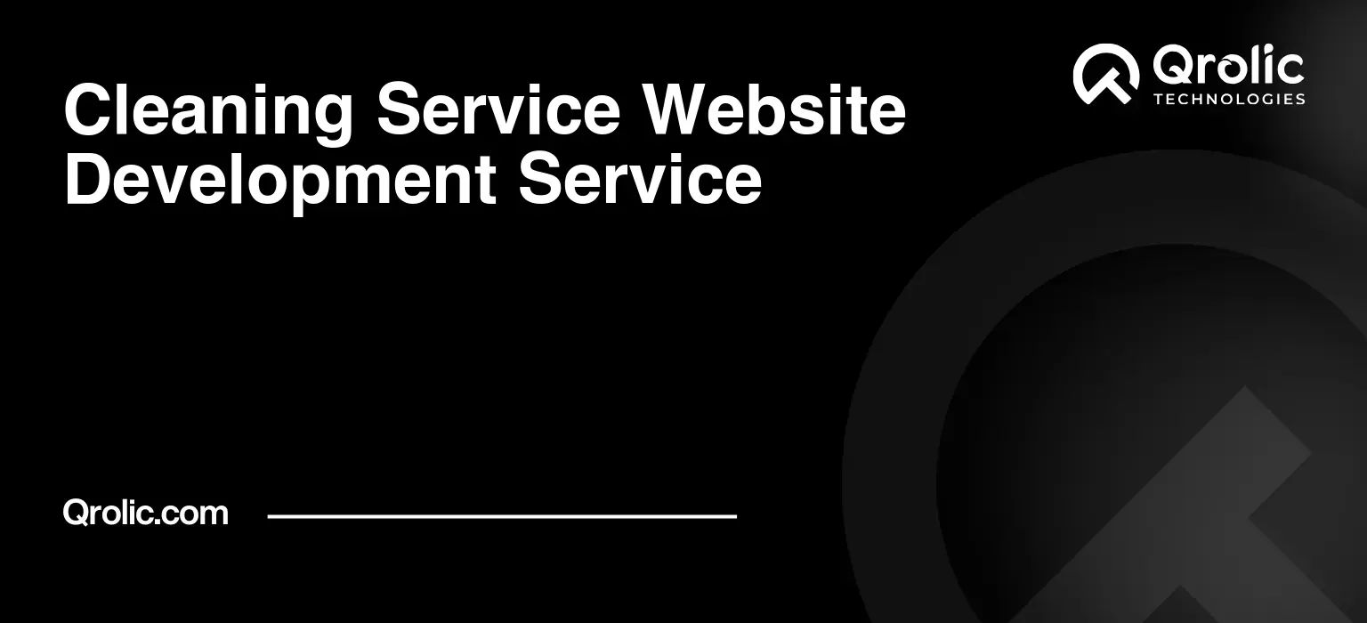 Cleaning Service Website Development Service Cleaning-Service-Website-Development-Service-Featured-Image