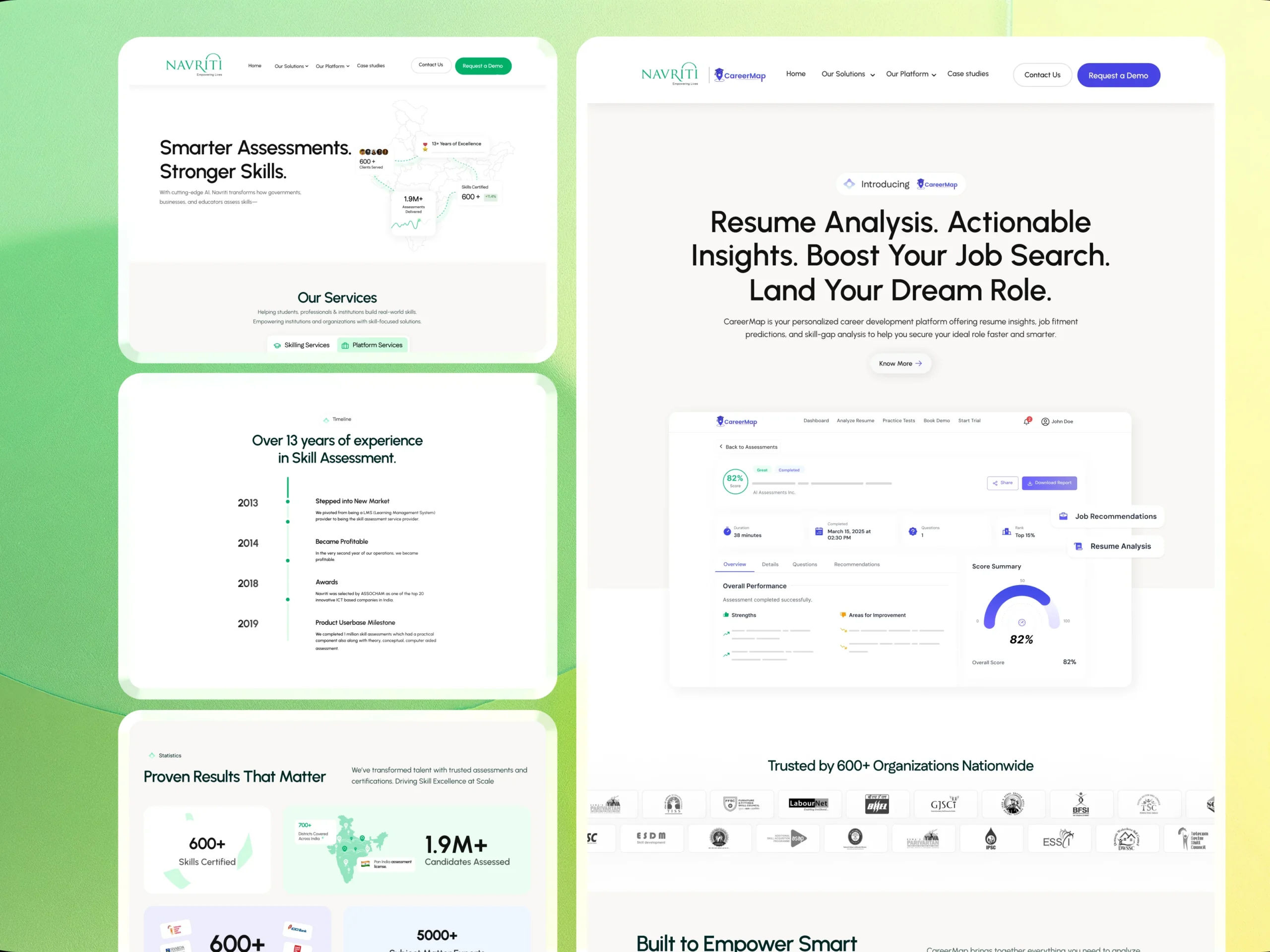 Empowering India’s Skilling Movement — Navriti Website Redesign Empowering