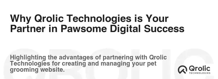 Why Qrolic Technologies is Your Partner in Pawsome Digital Success Why Qrolic Technologies is Your Partner in Pawsome Digital Success