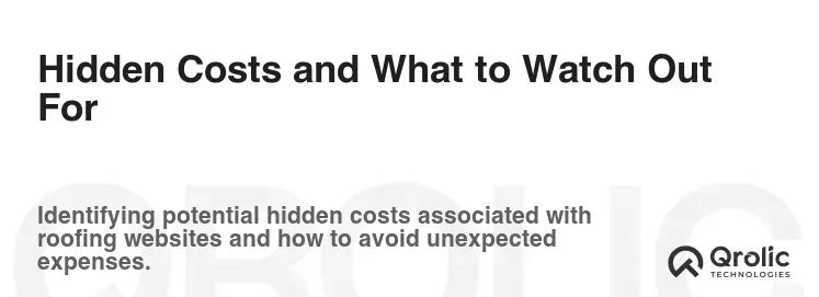 Hidden Costs and What to Watch Out For