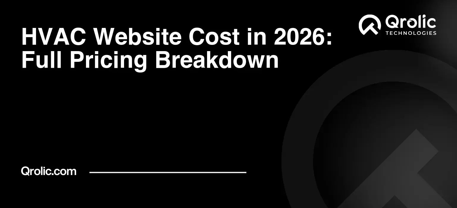 HVAC Website Cost in 2026: Full Pricing Breakdown HVAC Website Cost in 2026: Full Pricing Breakdown