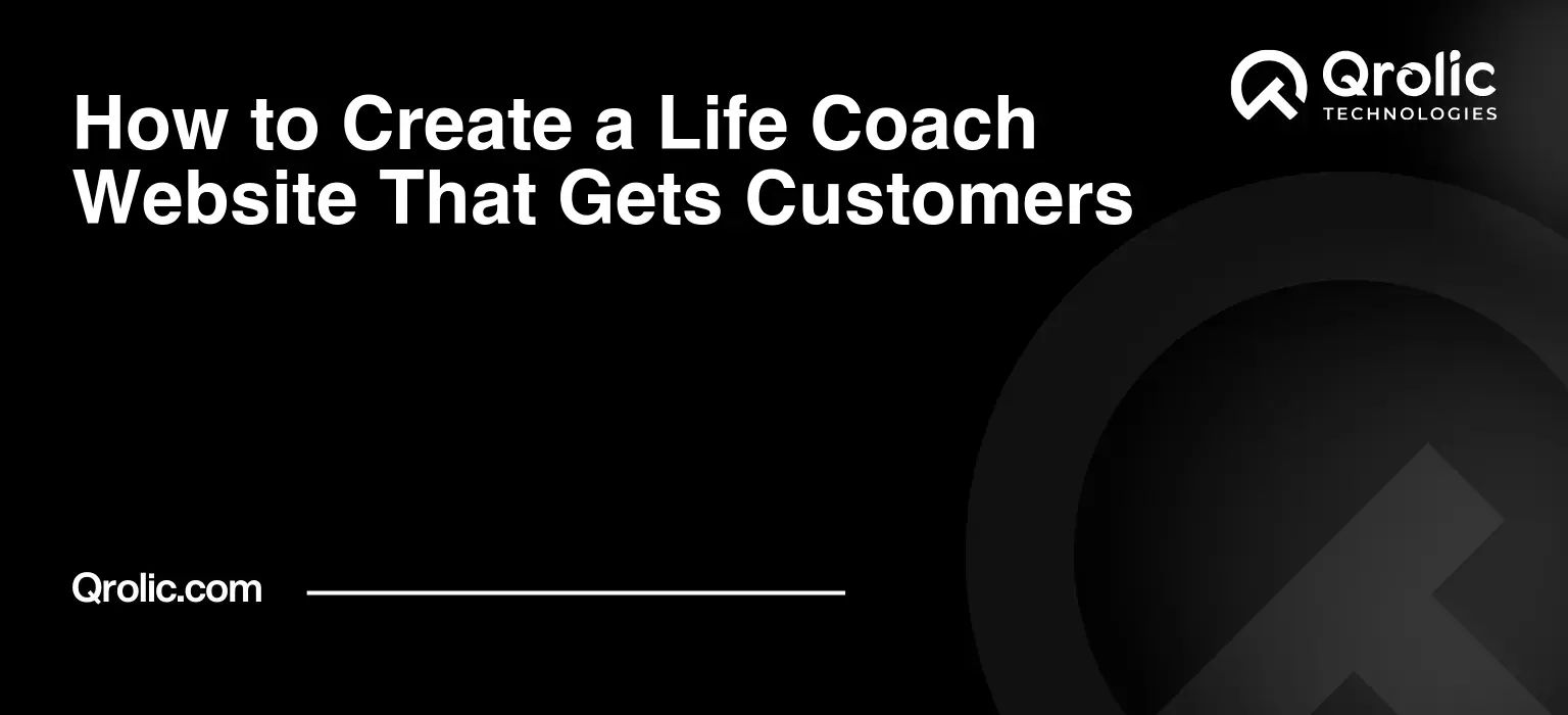 How to Create a Life Coach Website That Gets Customers