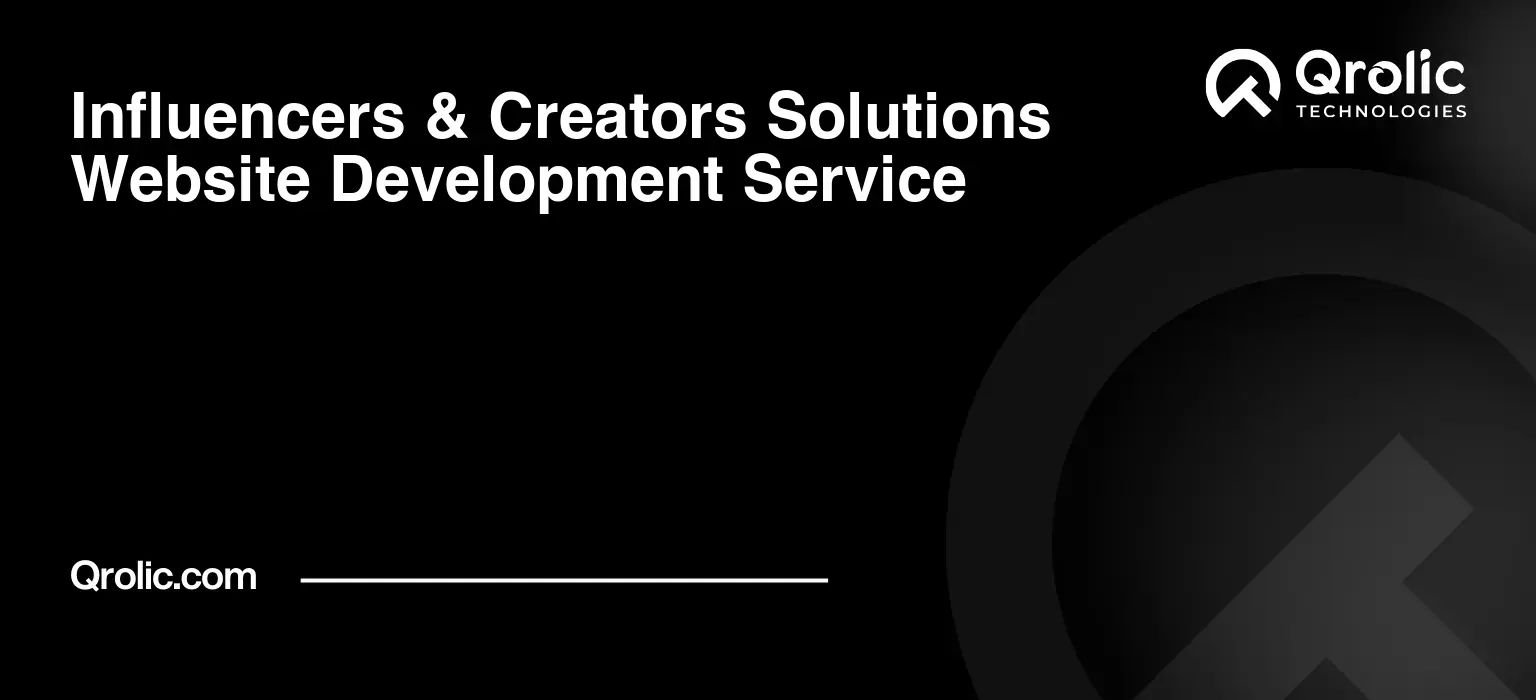 Influencers & Creators Solutions Website Development Service Influencers-amp-Creators-Solutions-Website-Development-Service-Featured-Image