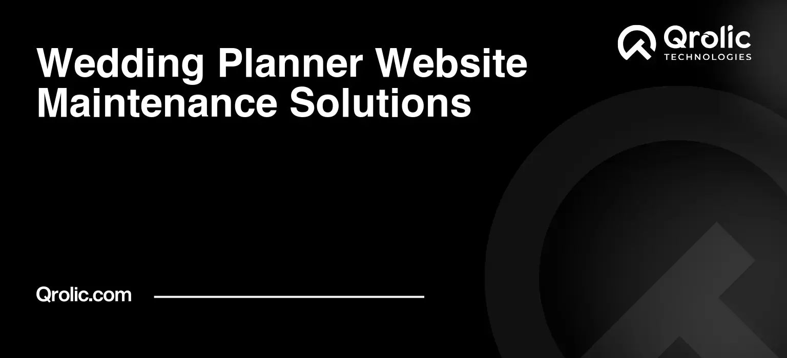 Wedding-Planner-Website-Maintenance-Solutions-Featured-Image