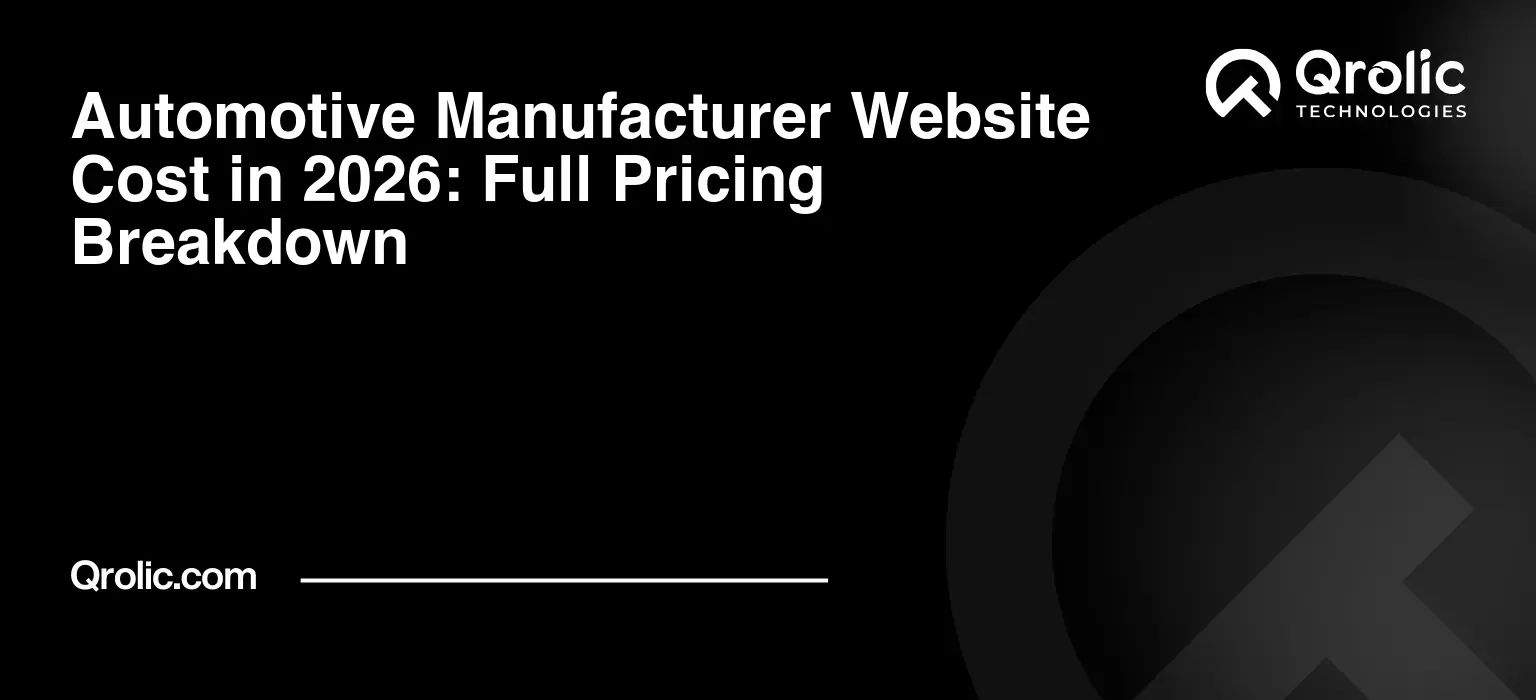 Automotive-Manufacturer-Website-Cost-in-2026-Full-Pricing-Breakdown-Featured-Image