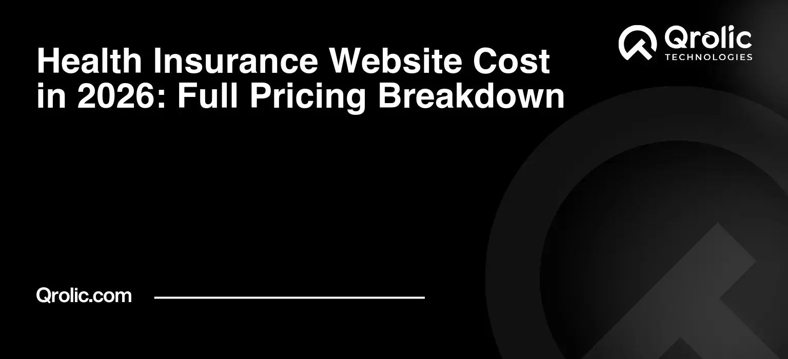 Health-Insurance-Website-Cost-in-2026-Full-Pricing-Breakdown-Featured-Image