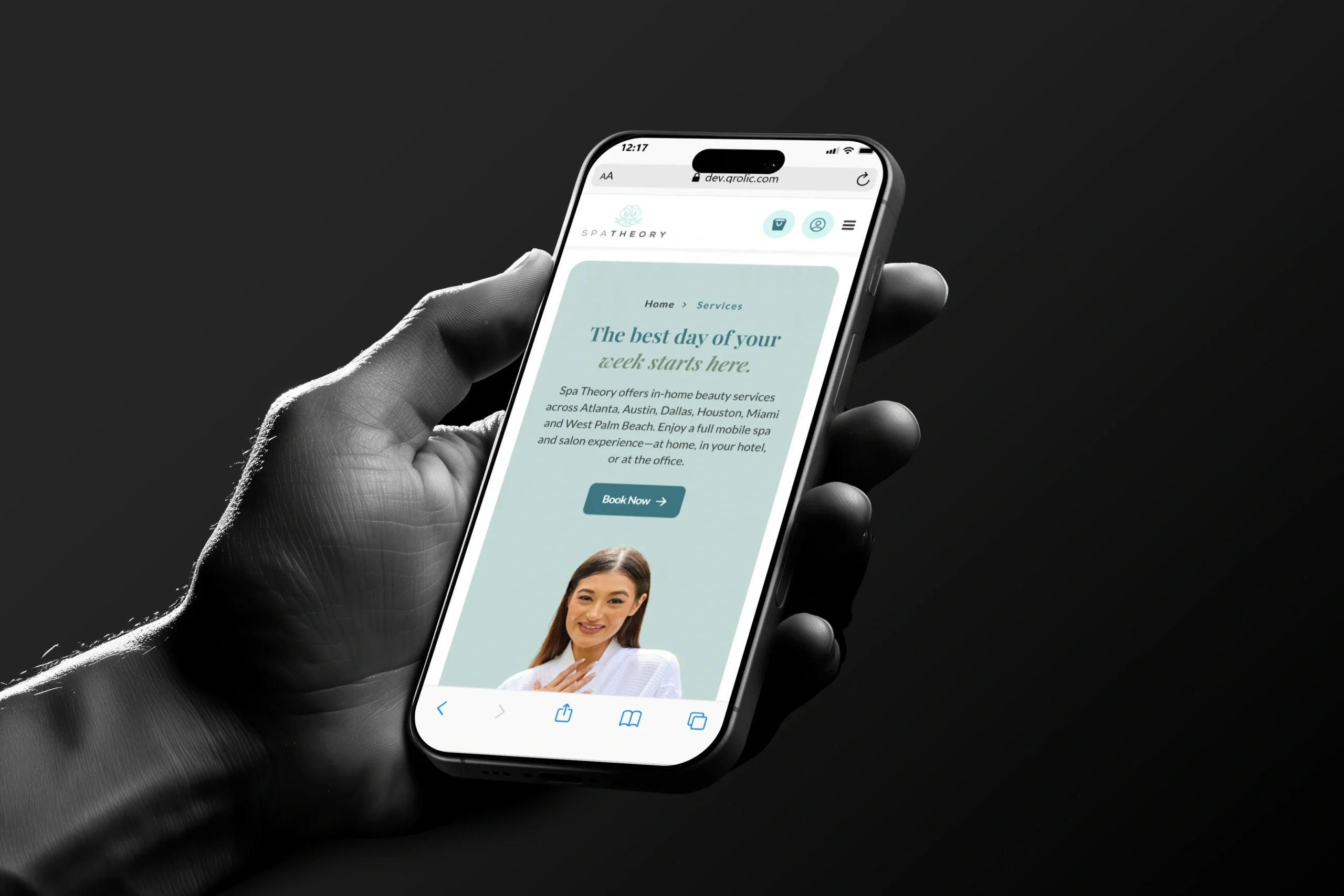 Spatheory – Luxury Spa Booking Platform Transformation Spa Booking Website Development,spa website development,booking website WordPress