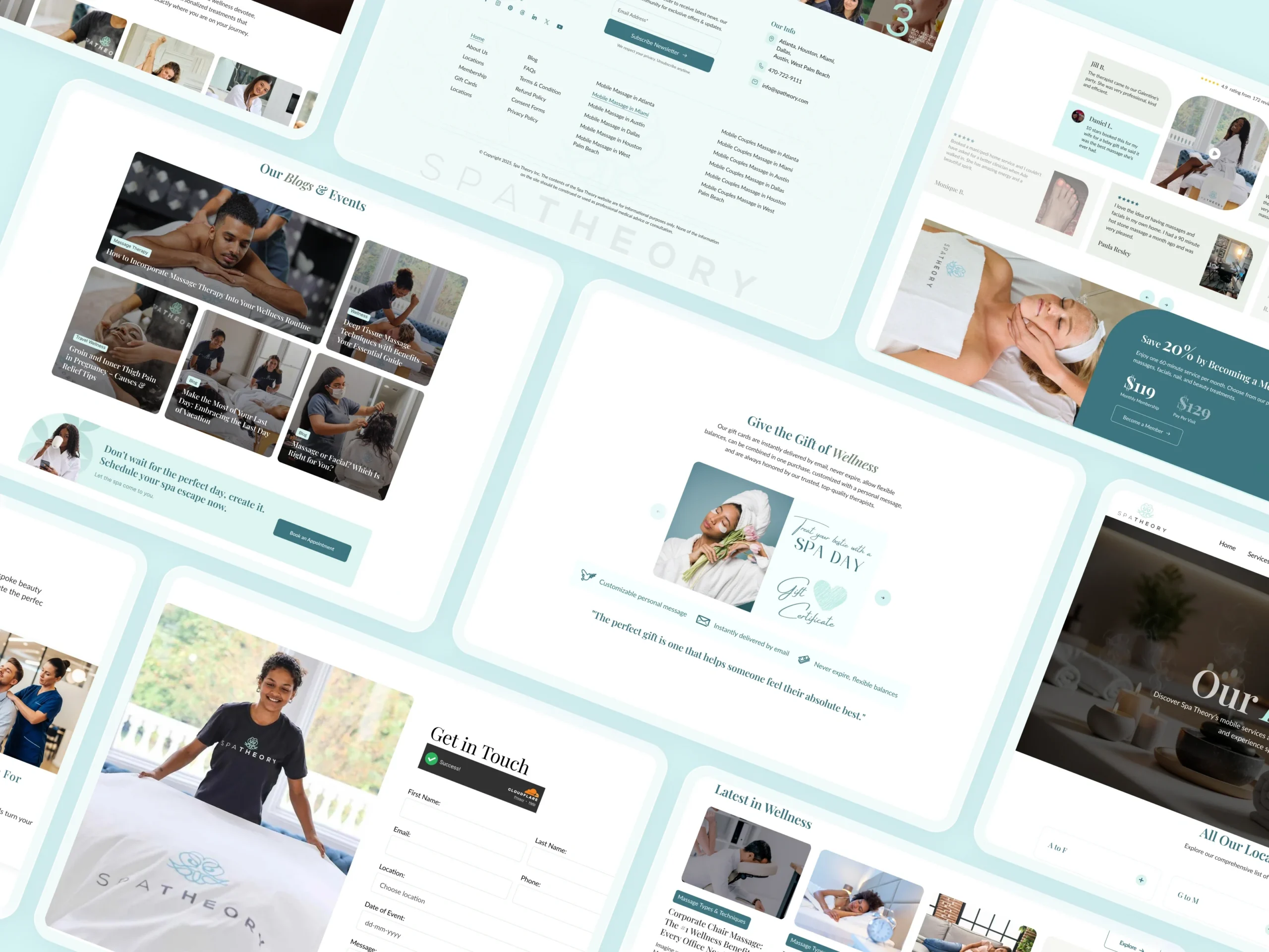 Spatheory – Luxury Spa Booking Platform Transformation Spa Booking Website Development,spa website development,booking website WordPress