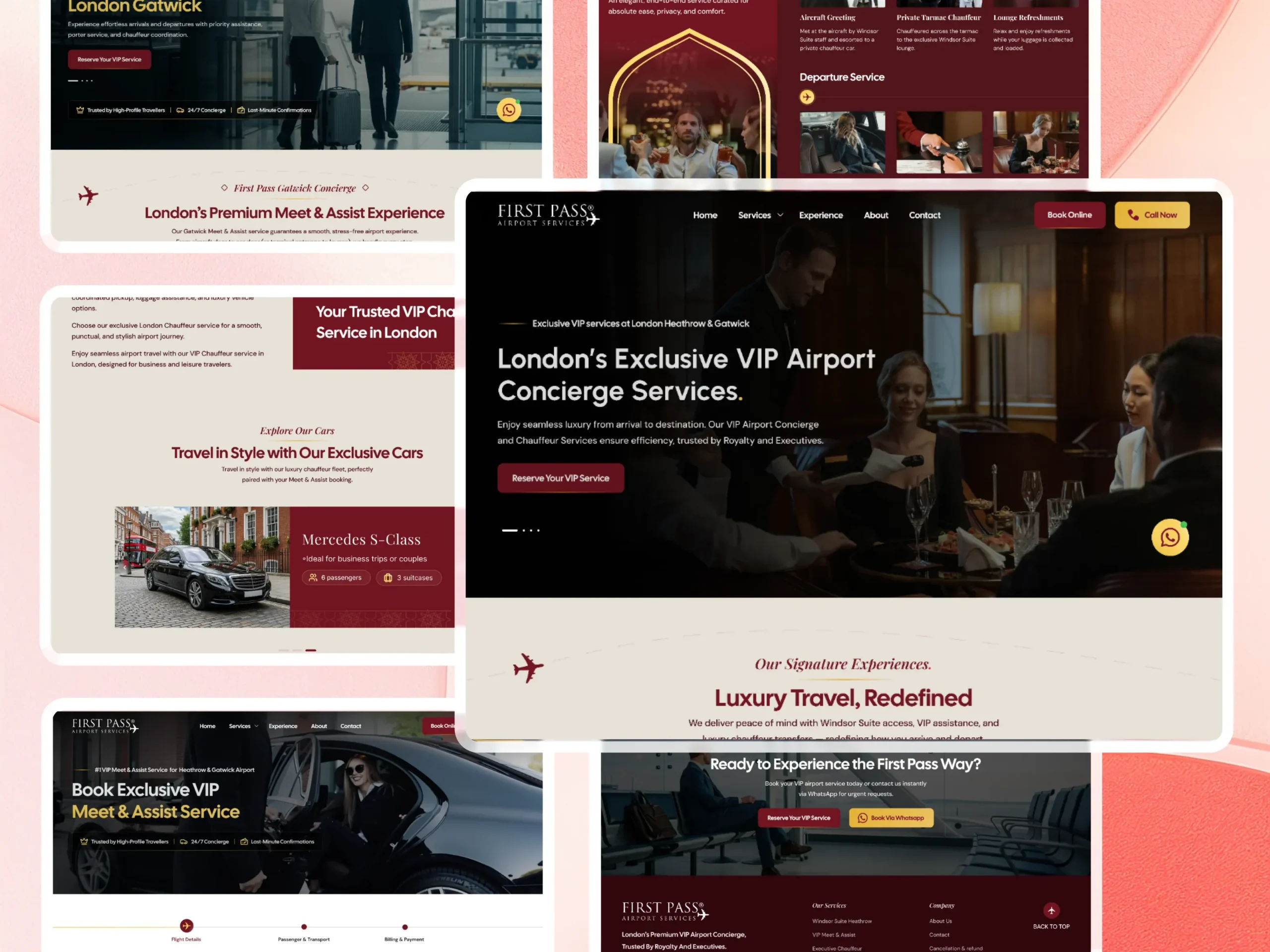 First Pass Airport Website Development & Smart Booking System First Pass