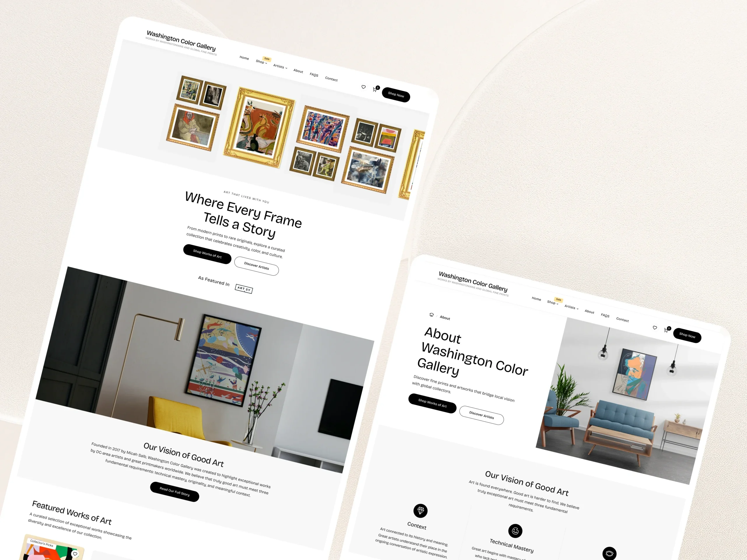 Dribbble Shot Desk - 7