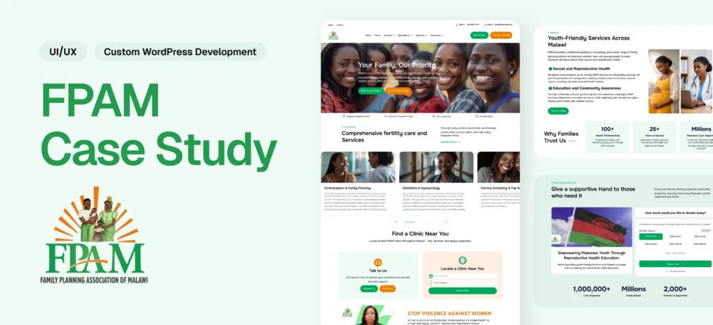 Family Planning Association of Malawi (FPAMalawi) Website Modernization FPAMALAWI