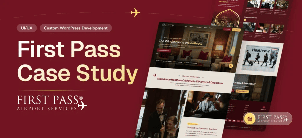 First Pass Airport Website Development & Smart Booking System