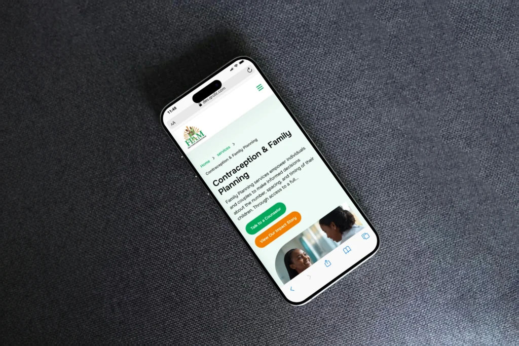 Family Planning Association of Malawi (FPAMalawi) Website Modernization Healthcare WordPress Development,healthcare website development,WordPress healthcare website