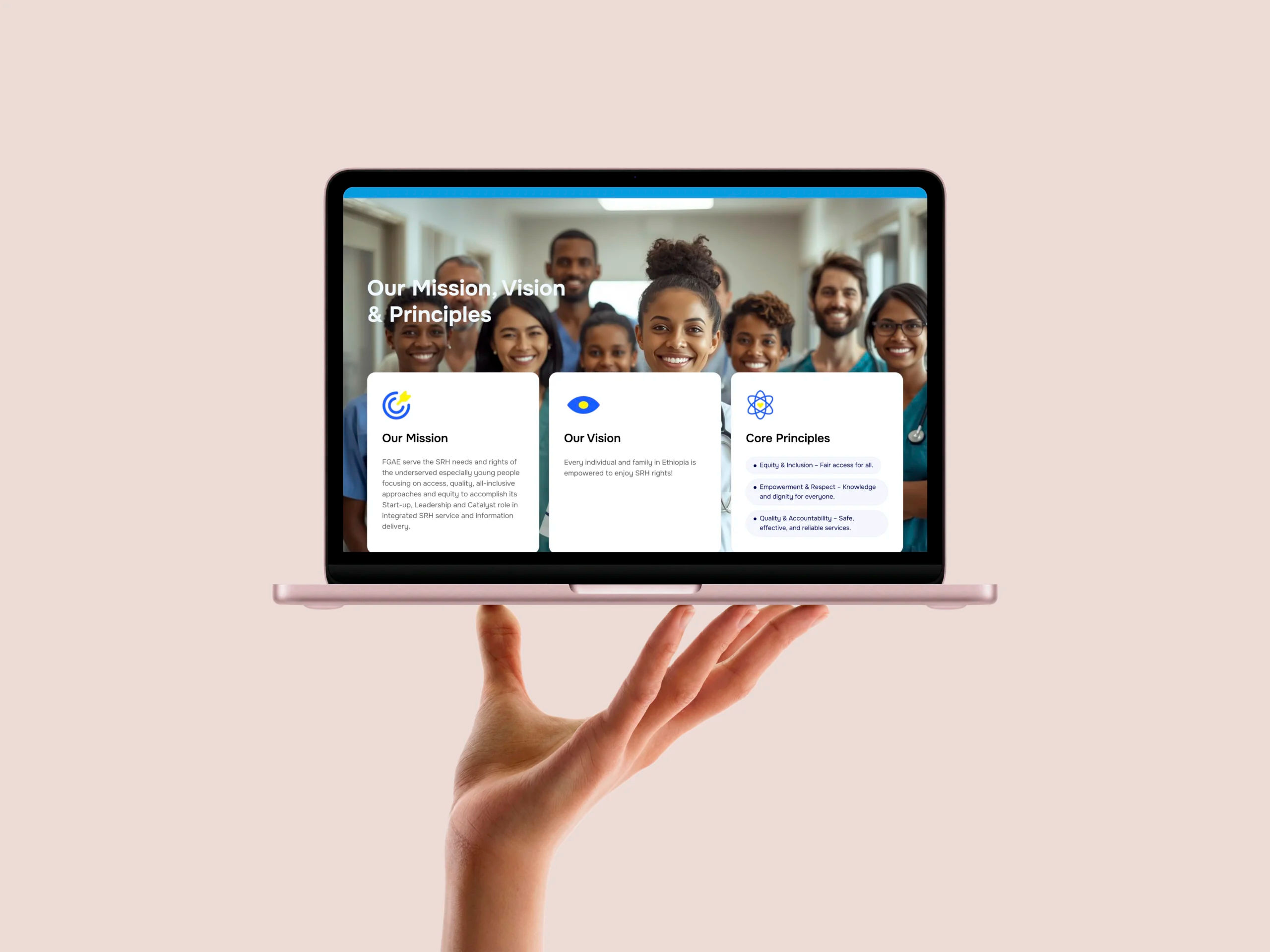 Family Guidance Association of Ethiopia (FGAEET) Website Transformation Case Study | Scalable Healthcare Platform Healthcare Website Development,healthcare website redesign,NGO website development