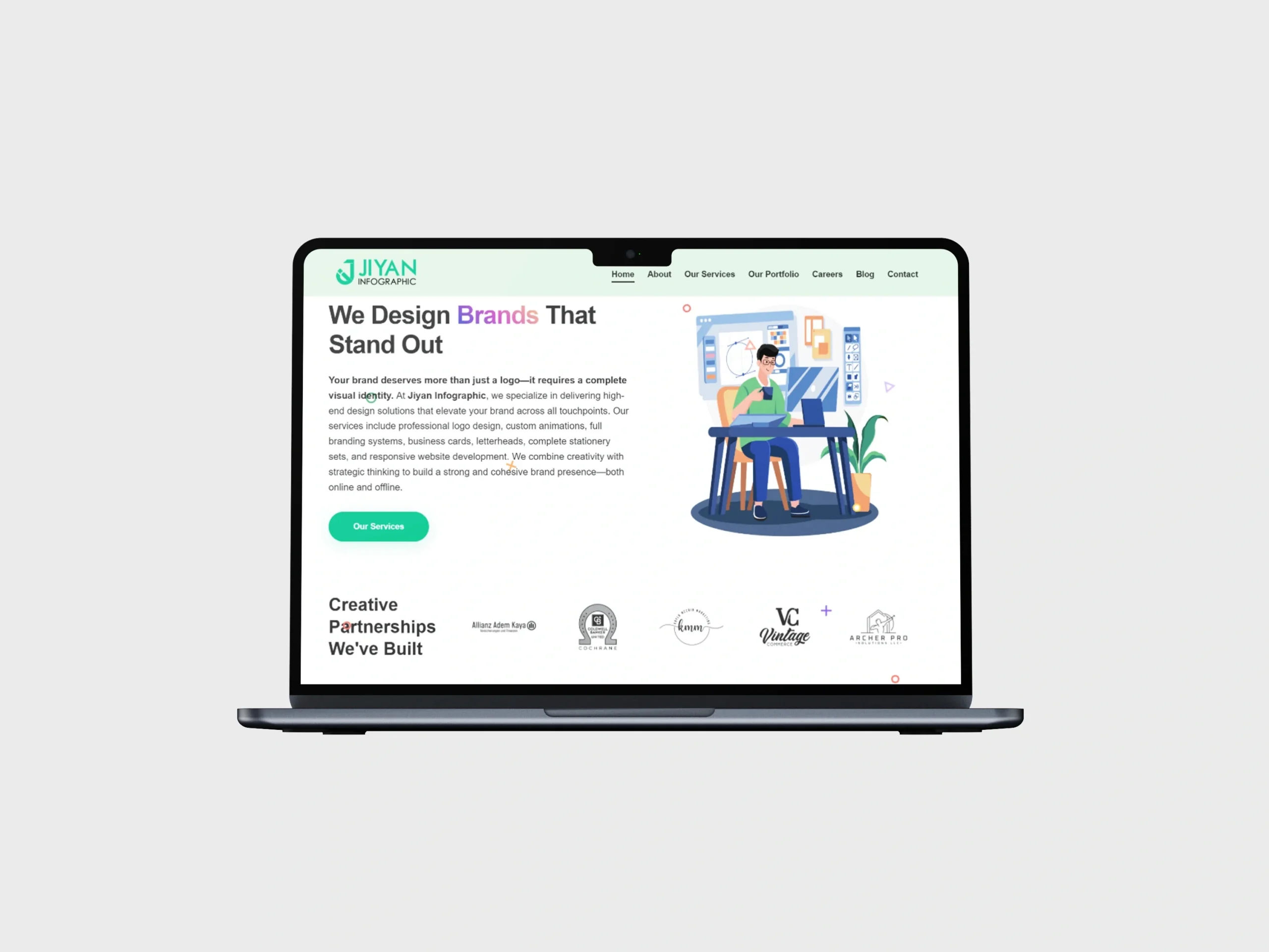 jiyaninfographic laptop mockup