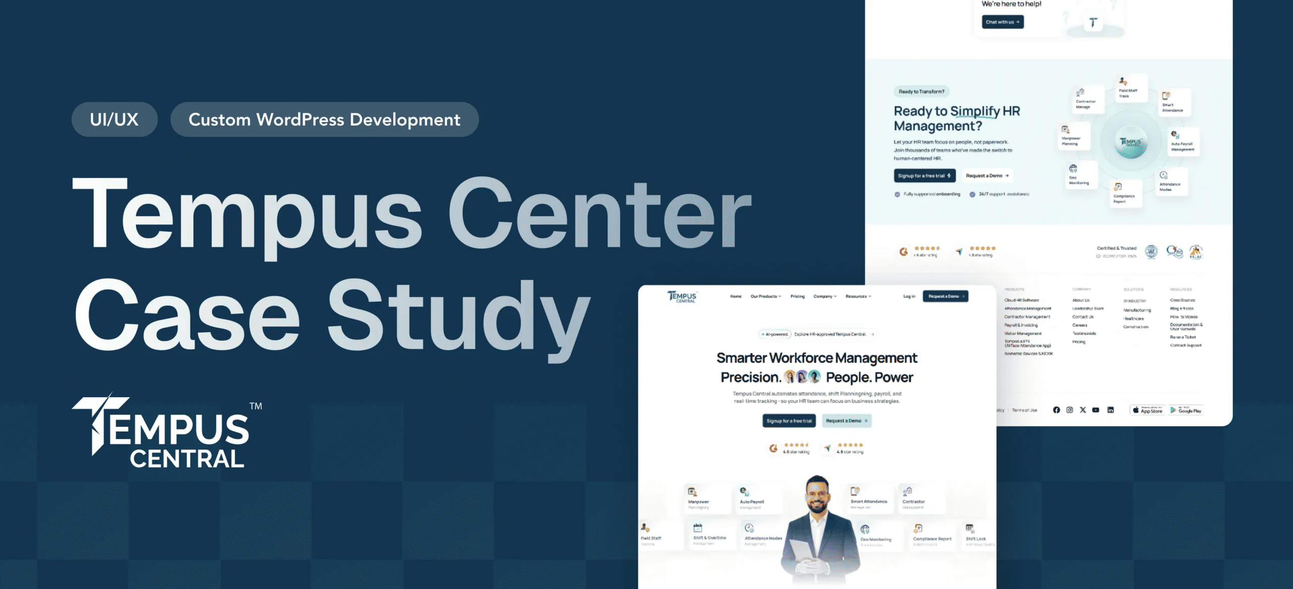 Tempus Central – Modular & Dynamic Website System