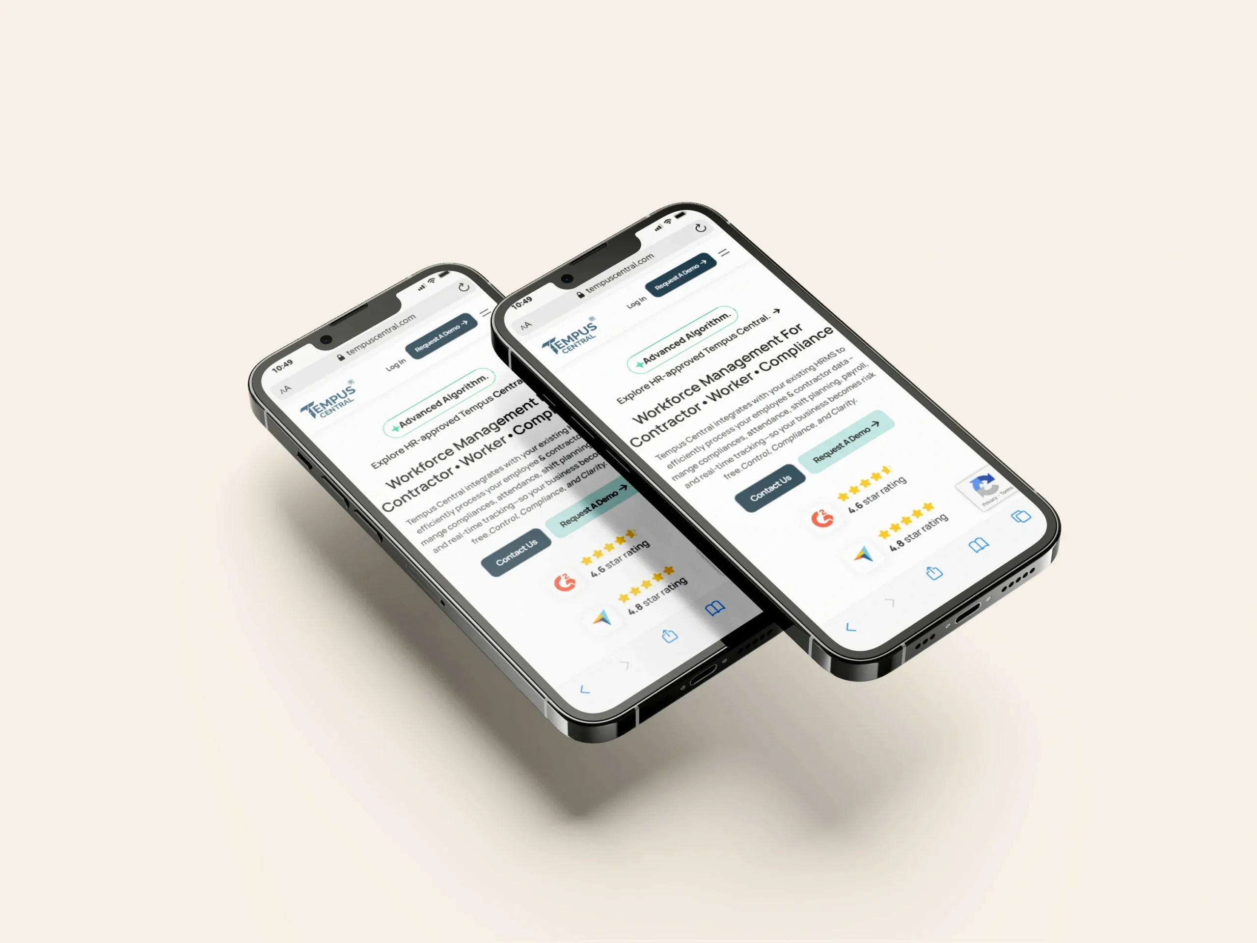 Tempus Central – Modular & Dynamic Website System Tempus Central