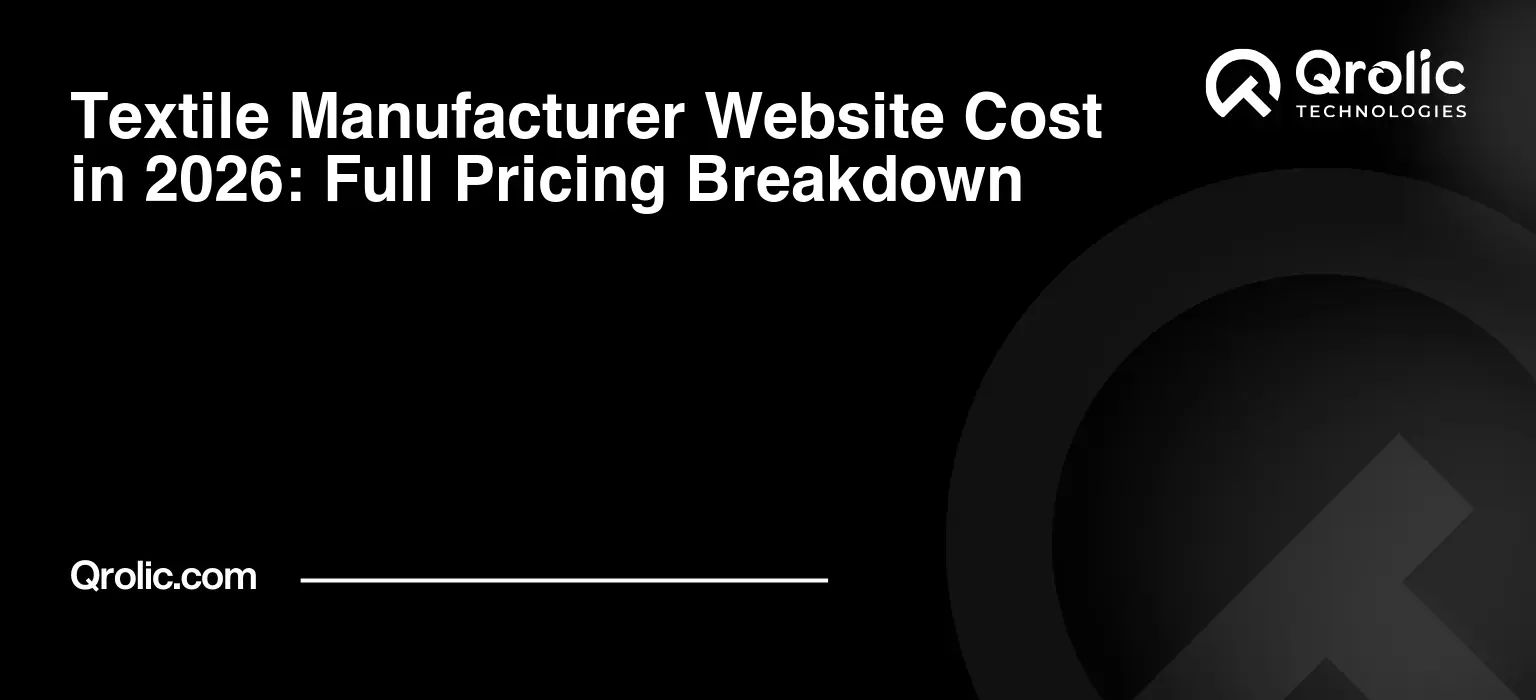 Textile-Manufacturer-Website-Cost-in-2026-Full-Pricing-Breakdown-Featured-Image