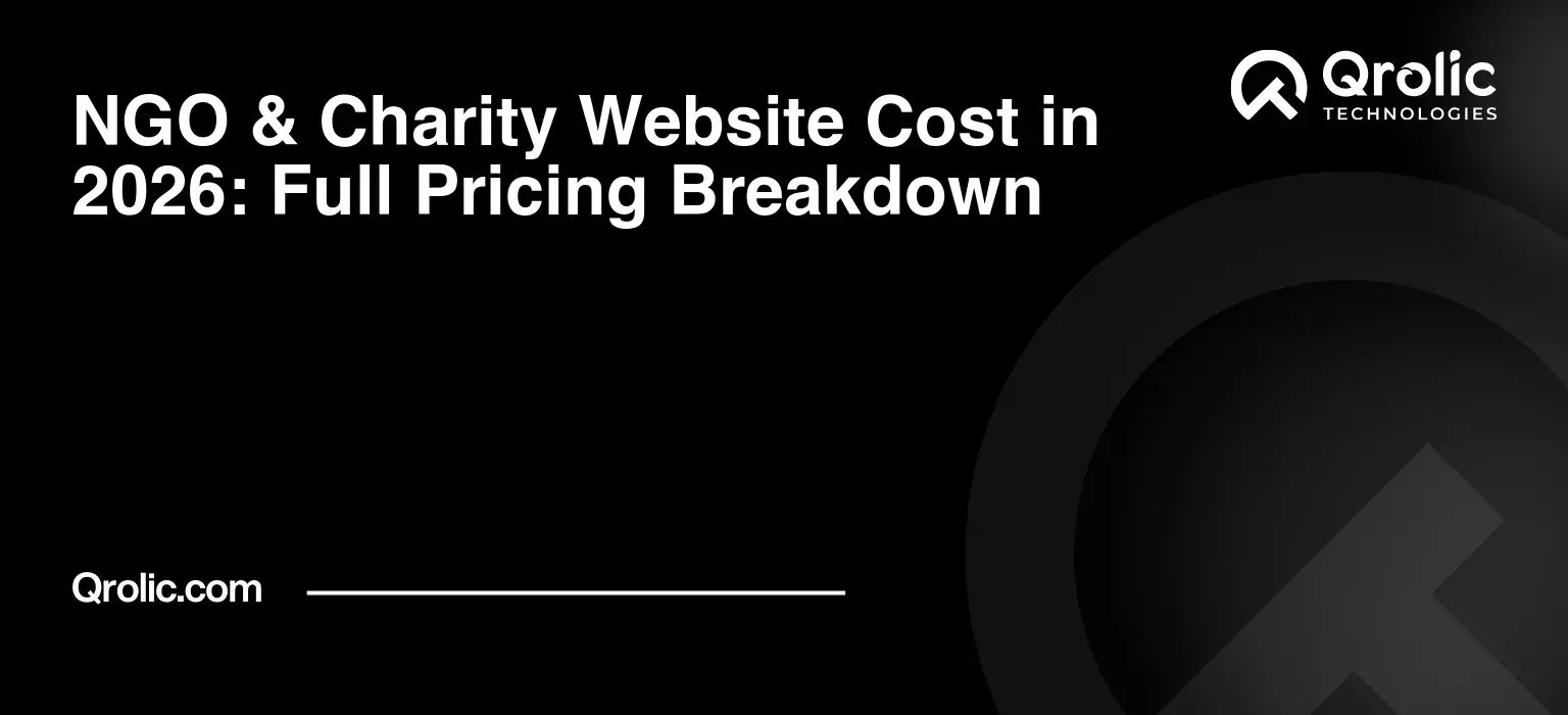 NGO & Charity Website Cost in 2026: Full Pricing Breakdown NGO-amp-Charity-Website-Cost-in-2026-Full-Pricing-Breakdown-Featured-Image