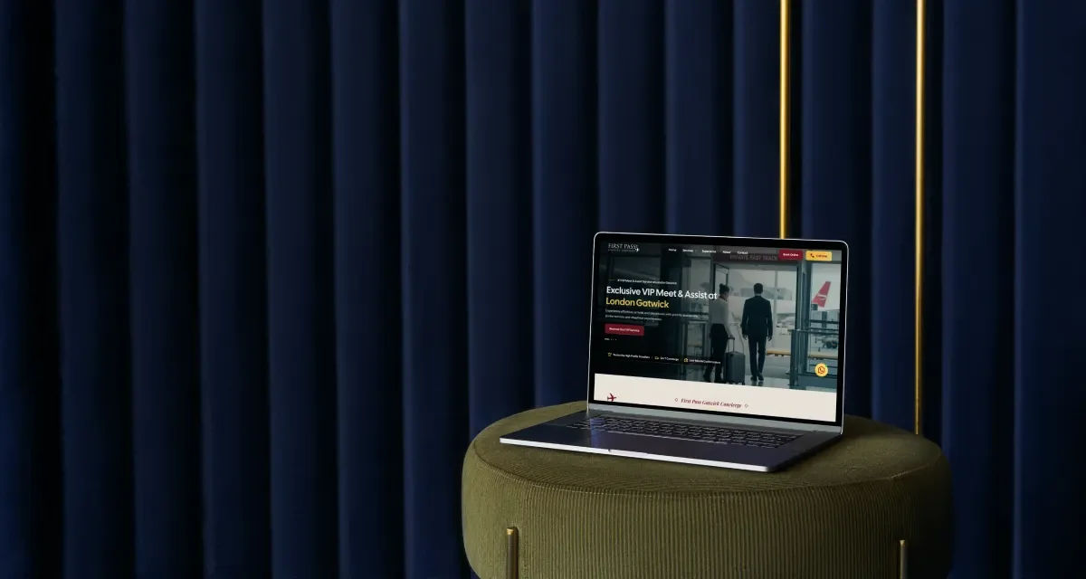First Pass Airport Website Development & Smart Booking System First Pass