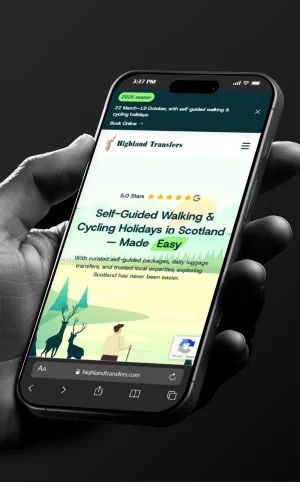 Highland Transfers Website Redesign & Development & SEO Optimization image 1 (1)
