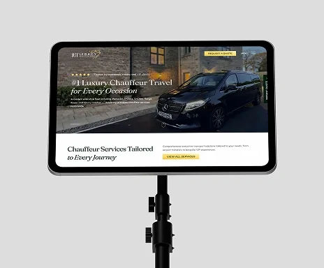 Legacy Executive Travel Website Redesign