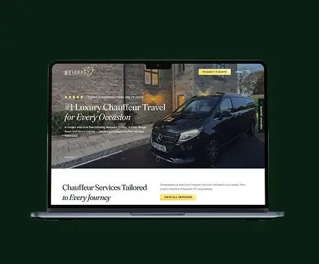 Legacy Executive Travel Website Redesign