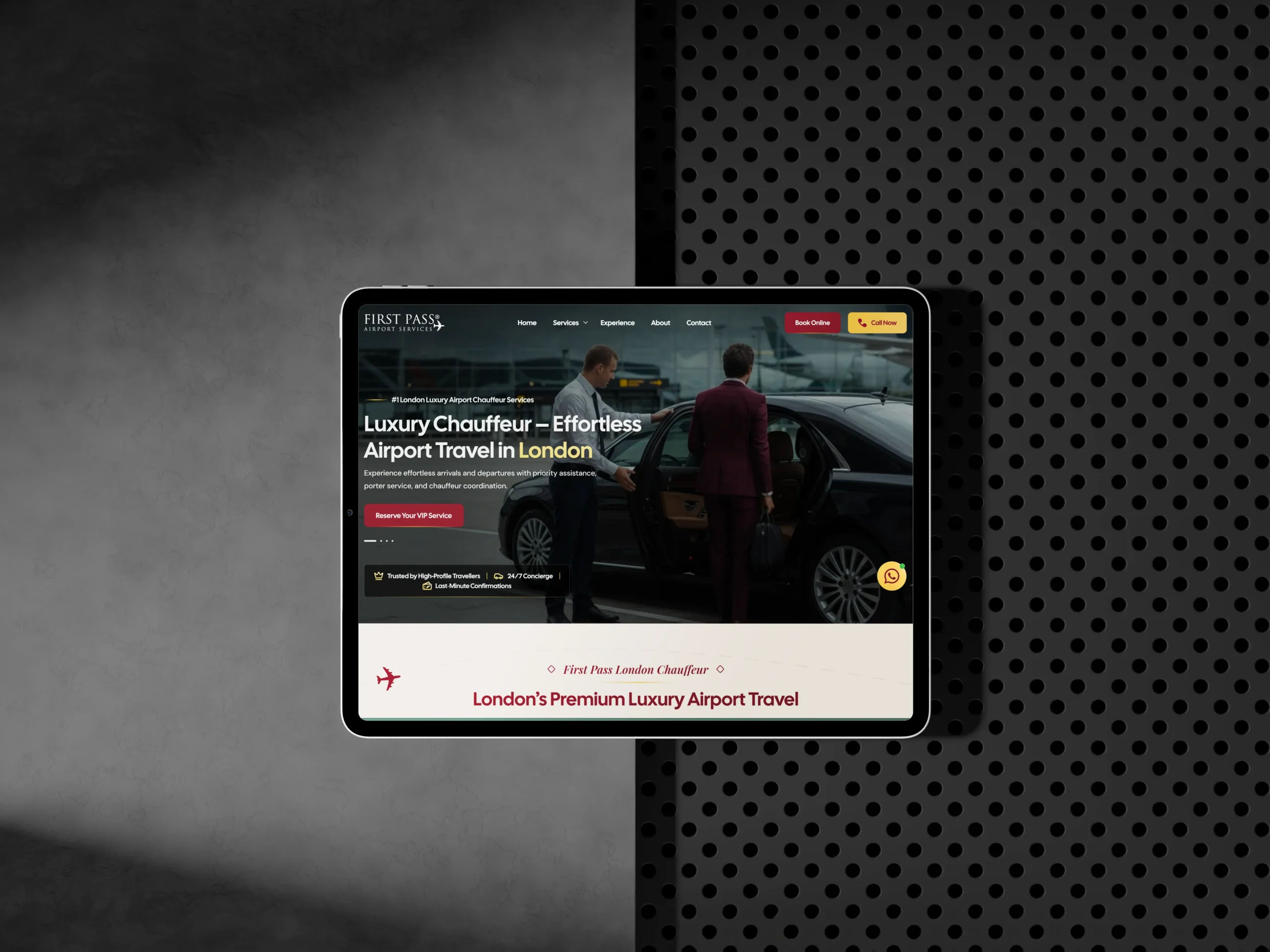 First Pass Airport Website Development & Smart Booking System First Pass