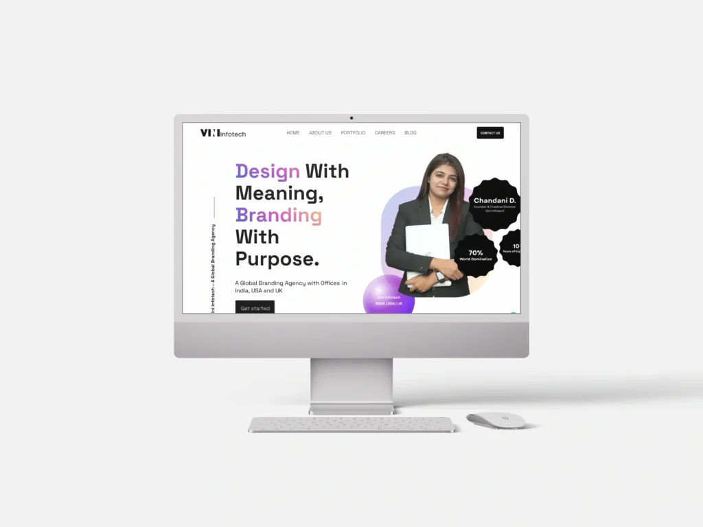 vini infoteach desktop mockup