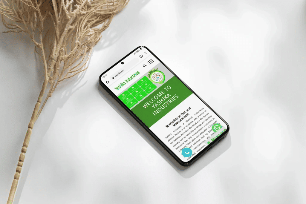 yashika phone mockup