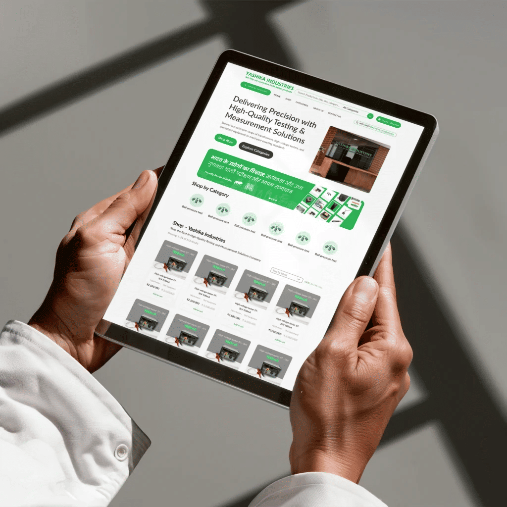 yashika itablet mockup